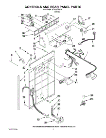 02 - Controls And Rear Panel Parts parts for Admiral Washer ATW4475XQ0 / from AppliancePartsPros.com