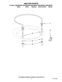 08 - Heater Parts parts for Amana Dishwasher ADB1400AWS4 / from AppliancePartsPros.com