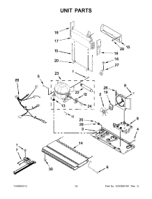 07 - Unit Parts parts for Amana Refrigerator ABB1924WES3 / from AppliancePartsPros.com