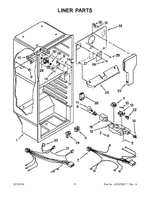 03 - Liner Parts parts for Amana Refrigerator A6TXNWFXW01 / from AppliancePartsPros.com