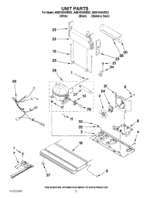 07 - Unit Parts parts for Amana Refrigerator ABB1924WEB2 / from AppliancePartsPros.com