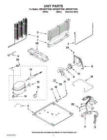 04 - Unit Parts parts for Amana Refrigerator A9RXNGFYS00 / from AppliancePartsPros.com