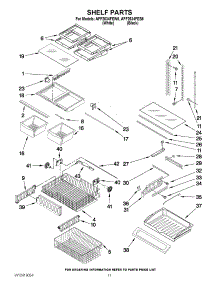 07 - Shelf Parts parts for Amana Refrigerator AFF2534FEW5 / from AppliancePartsPros.com