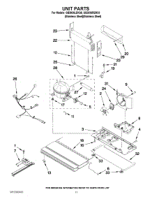 06 - Unit Parts parts for Amana Refrigerator GB2026LEKS8 / from AppliancePartsPros.com