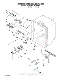 03 - Refrigerator Liner Parts parts for Amana Refrigerator AFD2535DEB7 / from AppliancePartsPros.com