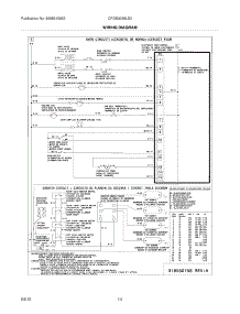 12 - Wiring Diagram parts for Frigidaire Range CFGS3035LS3 / from AppliancePartsPros.com