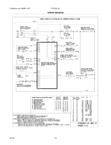 10 - Wiring Diagram parts for Frigidaire Range FFES3015LBF / from AppliancePartsPros.com