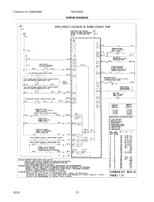 10 - Wiring Diagram parts for Frigidaire Range FGES3065KBF / from AppliancePartsPros.com