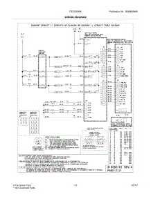 11 - Wiring Diagram parts for Frigidaire Range FGES3065KWF / from AppliancePartsPros.com