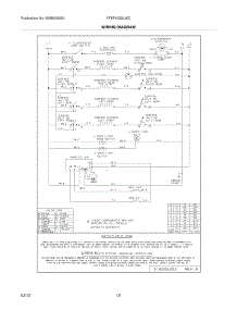 10 - Wiring Diagram parts for Frigidaire Range FFEF4005LWC / from AppliancePartsPros.com