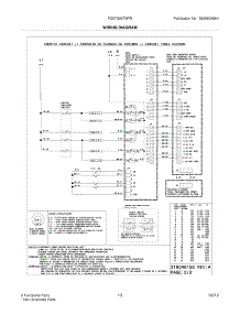 11 - Wiring Diagram parts for Frigidaire Range FGEF306TMFB / from AppliancePartsPros.com