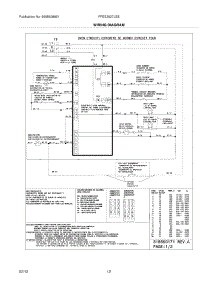 10 - Wiring Diagram parts for Frigidaire Range FFES3027LSE / from AppliancePartsPros.com