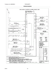 10 - Wiring Diagram parts for Frigidaire Range FGES3065KFF / from AppliancePartsPros.com