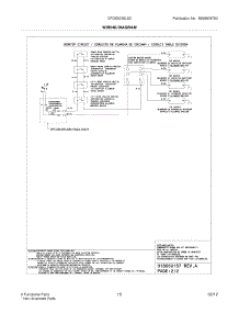 13 - Wiring Diagram parts for Frigidaire Range CFDS3035LS2 / from AppliancePartsPros.com