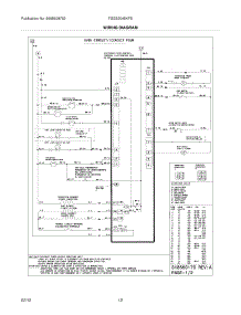 10 - Wiring Diagram parts for Frigidaire Range FGES3045KFE / from AppliancePartsPros.com