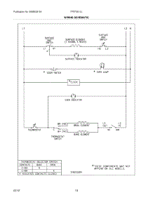 11 - Wiring Schematic parts for Frigidaire Range FFEF3010LBD / from AppliancePartsPros.com