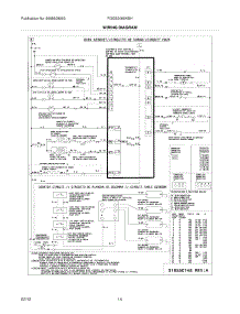 12 - Wiring Diagram parts for Frigidaire Range FGGS3065KBH / from AppliancePartsPros.com