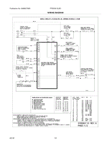 10 - Wiring Diagram parts for Frigidaire Range FFES3015LSD / from AppliancePartsPros.com