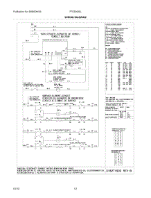 10 - Wiring Diagram parts for Frigidaire Range FFES3005LWC / from AppliancePartsPros.com