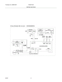 04 - Wiring Diagram parts for Frigidaire Dehumidifier FAD301NUE10 / from AppliancePartsPros.com