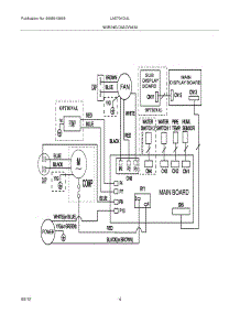 04 - Wiring Diagram parts for Frigidaire Dehumidifier LAD704DUL16 / from AppliancePartsPros.com