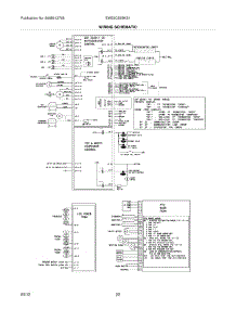 20 - Wiring Schematic parts for Electrolux Refrigerator EW23CS85KS1 / from AppliancePartsPros.com