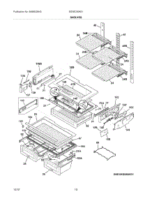09 - Shelves parts for Electrolux Refrigerator EI23BC80KS1 / from AppliancePartsPros.com