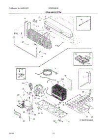 11 - System parts for Electrolux Refrigerator EI23BC65KS3 / from AppliancePartsPros.com