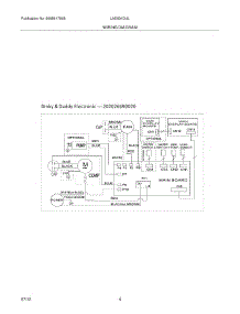 04 - Wiring Diagram parts for Frigidaire Dehumidifier LAD504DUL11 / from AppliancePartsPros.com