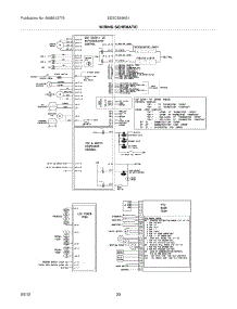 20 - Wiring Schematic parts for Electrolux Refrigerator EI23CS65KS1 / from AppliancePartsPros.com