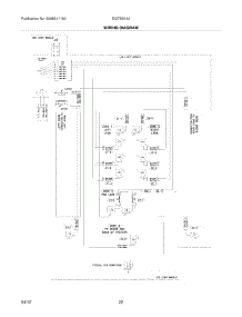 22 - Wiring Diagram parts for Electrolux Refrigerator EI27BS16JB5 / from AppliancePartsPros.com