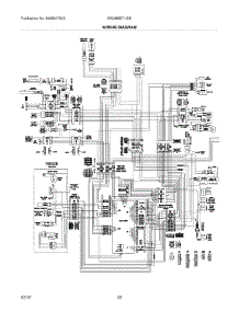 22 - Wiring Diagram parts for Electrolux Refrigerator EW28BS71ISE / from AppliancePartsPros.com