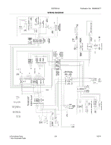 17 - Wiring Diagram parts for Electrolux Refrigerator EI27BS16JB4 / from AppliancePartsPros.com
