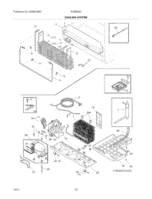 11 - System parts for Electrolux Refrigerator EI23BC36IS6 / from AppliancePartsPros.com