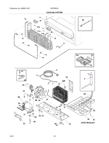 11 - Cooling System parts for Electrolux Refrigerator EI27BS26JB5 / from AppliancePartsPros.com