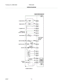 14 - Wiring Diagram parts for Frigidaire Dishwasher FGBD2445NW1A / from AppliancePartsPros.com