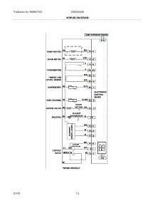 14 - Wiring Diagram parts for Frigidaire Dishwasher DGBD2432KB1A / from AppliancePartsPros.com