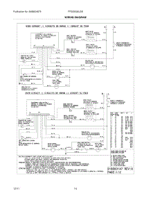 12 - Wiring Diagram parts for Frigidaire Range FFGS3025LSE / from AppliancePartsPros.com