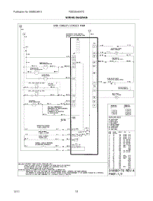12 - Wiring Diagram parts for Frigidaire Range FGES3045KFD / from AppliancePartsPros.com