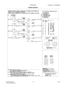 13 - Wiring Diagram parts for Frigidaire Range CFES3035LS3 / from AppliancePartsPros.com