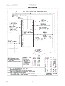 10 - Wiring Diagram parts for Frigidaire Range FFES3027LSB / from AppliancePartsPros.com