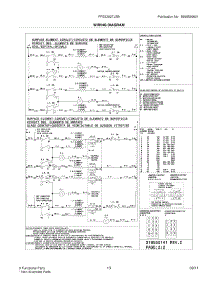 11 - Wiring Diagram parts for Frigidaire Range FFES3027LSB / from AppliancePartsPros.com