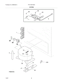07 - System parts for Frigidaire Freezer FFCH15M1NW3 / from AppliancePartsPros.com