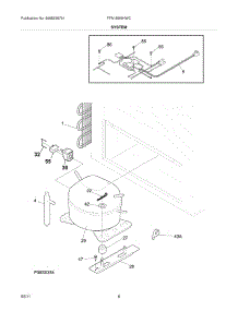 07 - System parts for Frigidaire Freezer FFN15M5HWC / from AppliancePartsPros.com