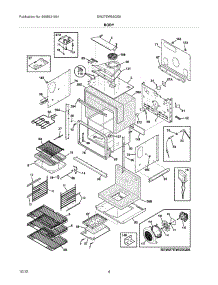05 - Body parts for Electrolux Oven EW27EW55GS8 / from AppliancePartsPros.com
