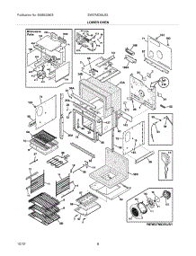 07 - Lower Oven parts for Electrolux Oven EW27MC65JS3 / from AppliancePartsPros.com