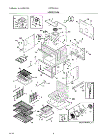 05 - Upper Oven parts for Electrolux Oven EI27EW45JS4 / from AppliancePartsPros.com