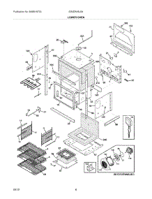 07 - Lower Oven parts for Electrolux Oven EI30EW45JS4 / from AppliancePartsPros.com