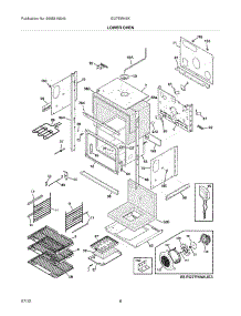 07 - Lower Oven parts for Electrolux Oven EI27EW45KW2 / from AppliancePartsPros.com
