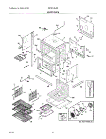 07 - Lower Oven parts for Electrolux Oven EI27EW45JS3 / from AppliancePartsPros.com